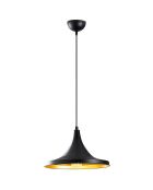 Lampadario Berceste nero - 30x30x113 cm