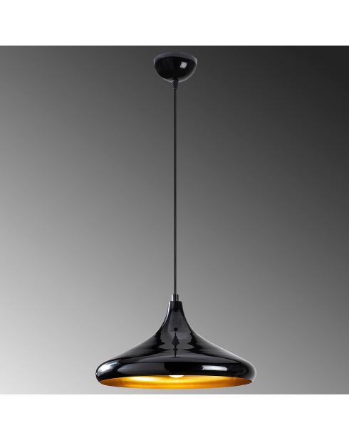 Suspensión negra Berceste - 35x35x116 cm