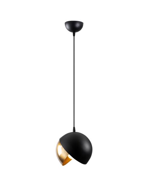 Sospensione Berceste nera/oro - 20x114 cm