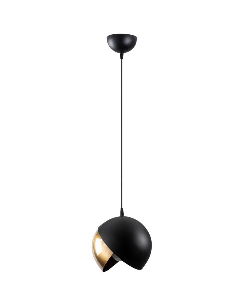 Sospensione Berceste nera/oro - 20x114 cm