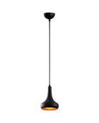 Lampadario Berceste nero - 16x117 cm