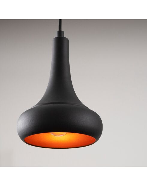 Lampadario Berceste nero - 16x117 cm