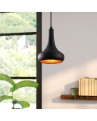 Lampadario Berceste nero - 16x117 cm