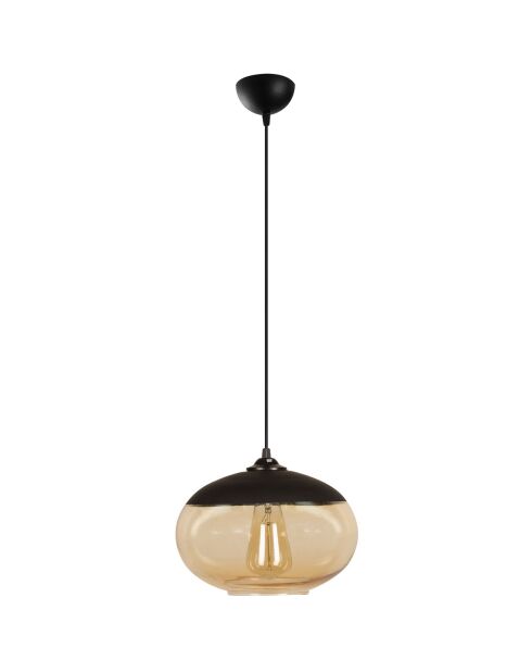 Suspension Camini miel/noir - 25x113 cm