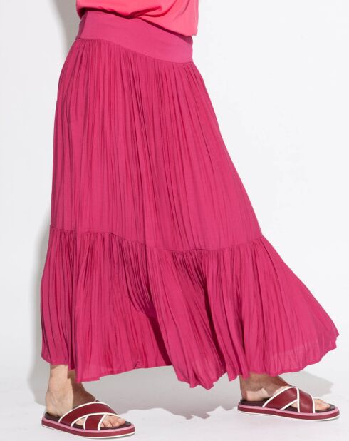 Jupe Jasmin framboise
