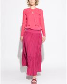 Jupe Jasmin framboise