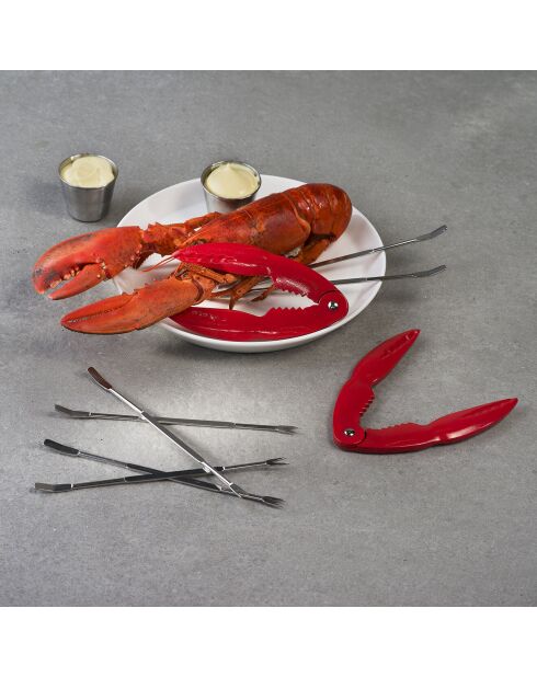 Set dégustation fruits de mer argenté - 6 personnes