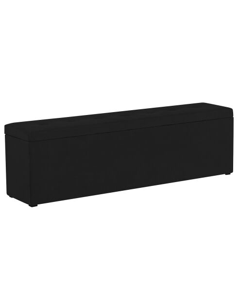 Coffre de rangement Astro noir - 180x47 cm