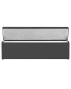 Coffre de rangement Astro gris foncé - 180x47 cm