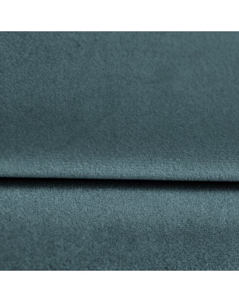 Tête de lit en Velours Begonia pétrole - 180x120 cm