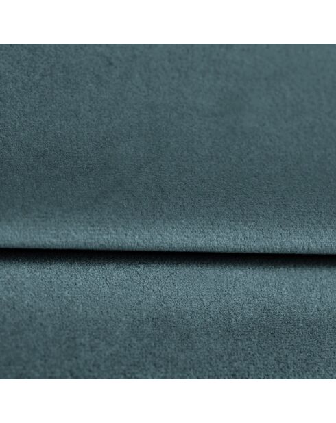 Tête de lit en Velours Begonia pétrole - 200x120 cm