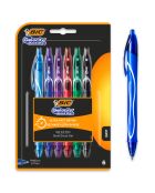 6 Stylos-gel Gel-ocity Quick Dry multicolores