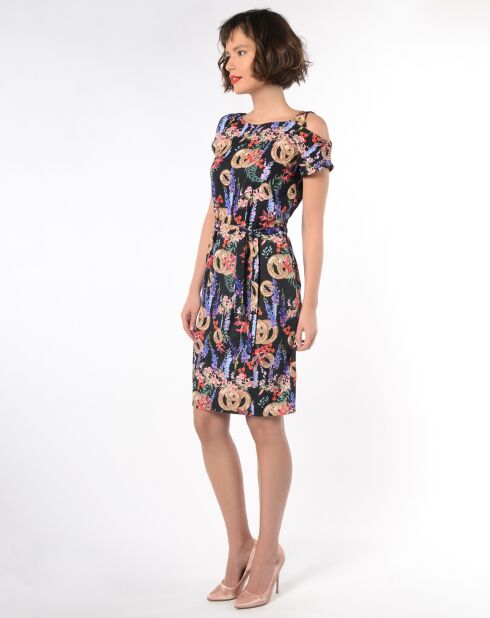 Robe Sia imprimé fleuri multicolore