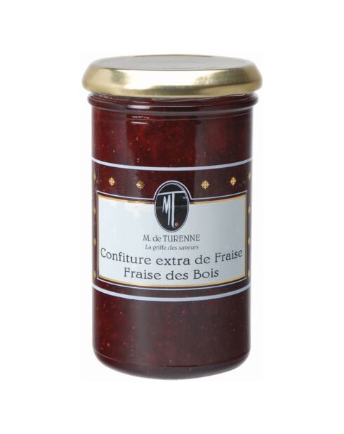 Pot de Confiture Extra Fraise des Bois 320 gr