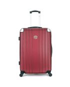 3 eenpersoons koffers met 4 wielen Amelie-A 50/60/70 cm pruim