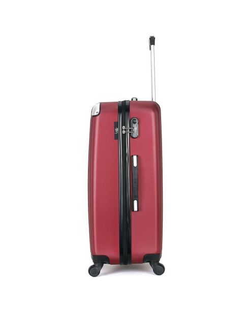 3 eenpersoons koffers met 4 wielen Amelie-A 50/60/70 cm pruim