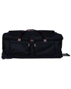 Sac de Voyage à roulettes Morvan noir - 40x96x40 cm