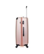 Hamburg Long-Stay-Koffer mit 4 Rädern und einem Rad, 69 cm, roségold