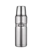 Bouteille isotherme King argentée - 47 cl