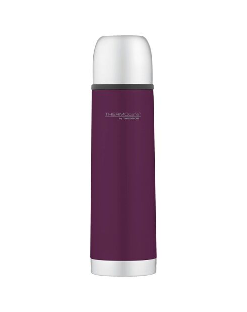 Bouteille isotherme Soft Touch pourpre - 50 cl