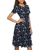 Robe Maxine bleu marine