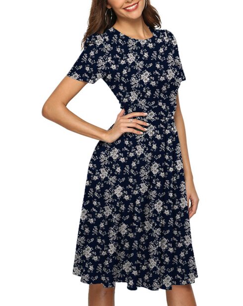 Robe Maxine bleu marine