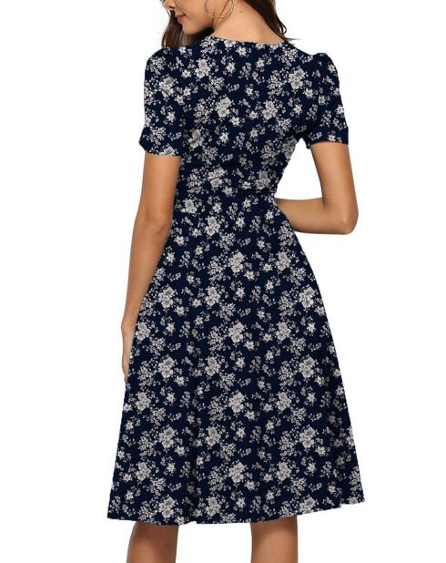 Robe Maxine bleu marine