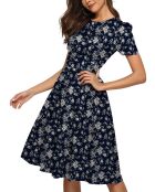 Robe Maxine bleu marine
