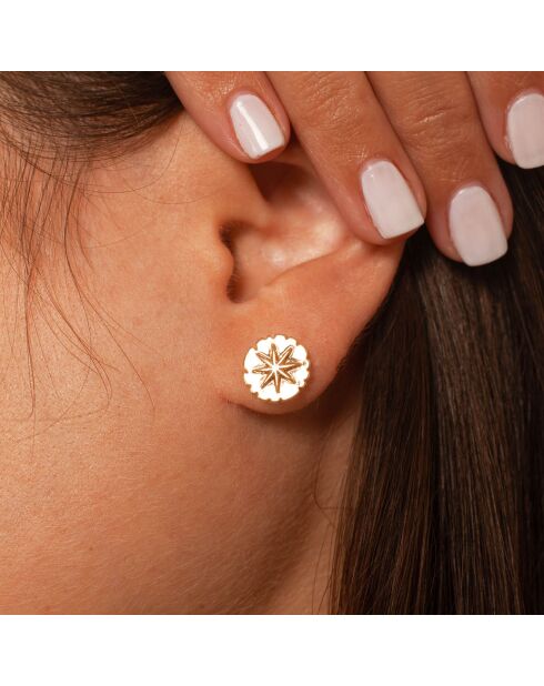 Boucles d'oreilles Kaleo dorées