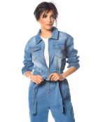 Combinaison en Jean Anna bleue