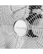 Ventilateur de sol JOE30 chrome - 50.5x17.5x48.5 cm