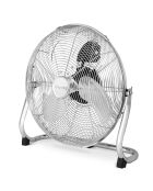 Ventilateur de sol JOE30 chrome - 53x18x54 cm