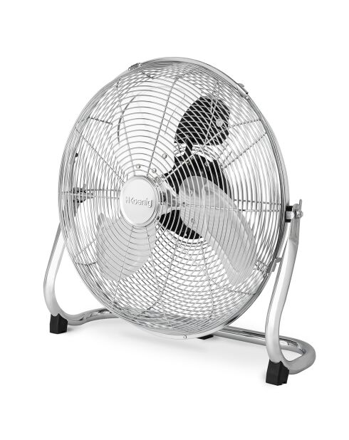 Ventilador de suelo cromado JOE30 - 53x18x54 cm