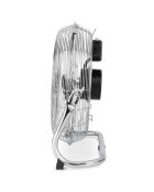 Ventilateur de sol JOE30 chrome - 53x18x54 cm