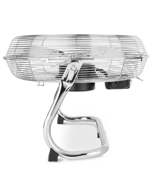 Ventilador de suelo cromado JOE30 - 53x18x54 cm