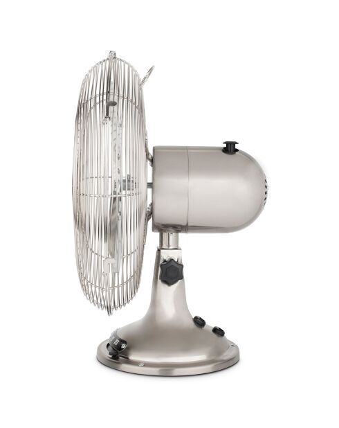 Ventilateur sur pied JOE48 chromé - 33.5x26x40 cm