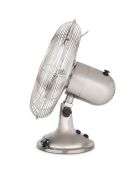 Ventilateur sur pied JOE48 chromé - 33.5x26x40 cm