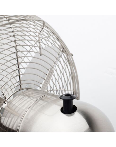 Ventilateur sur pied JOE48 chromé - 33.5x26x40 cm