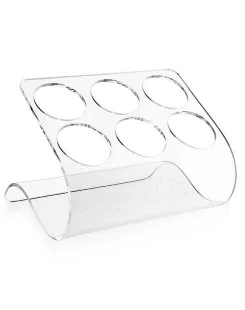 Porte-Bouteilles Tannica transparent - 33x27x24 cm