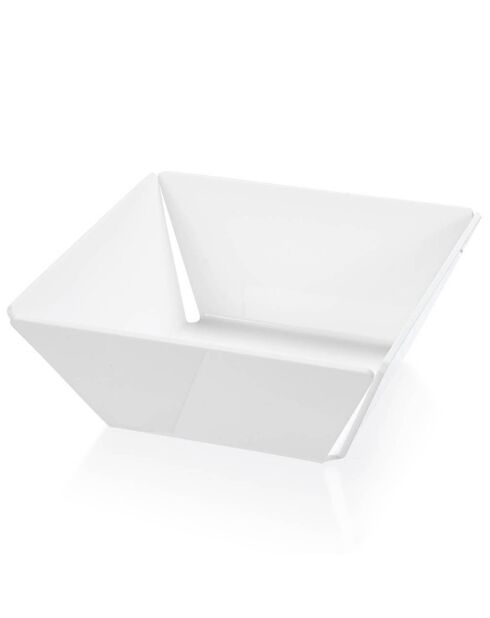 Panier Bon Ton blanc - 22x22x8.6 cm