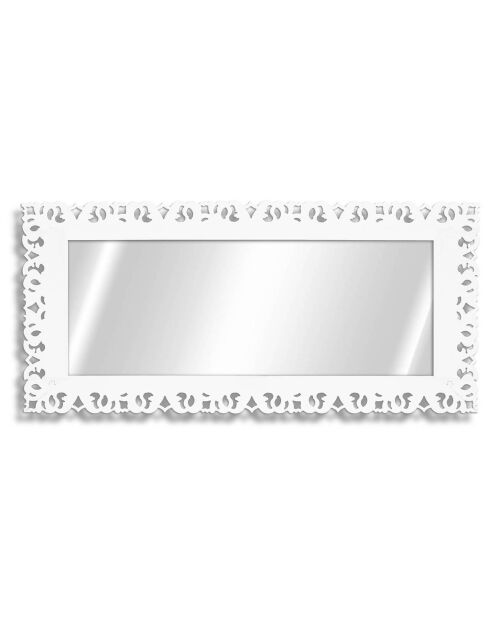 Miroir Narciso blanc - 85.5x3x185.5 cm