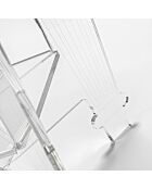 Table Basse Servio transparente - 99.5x48x50 cm