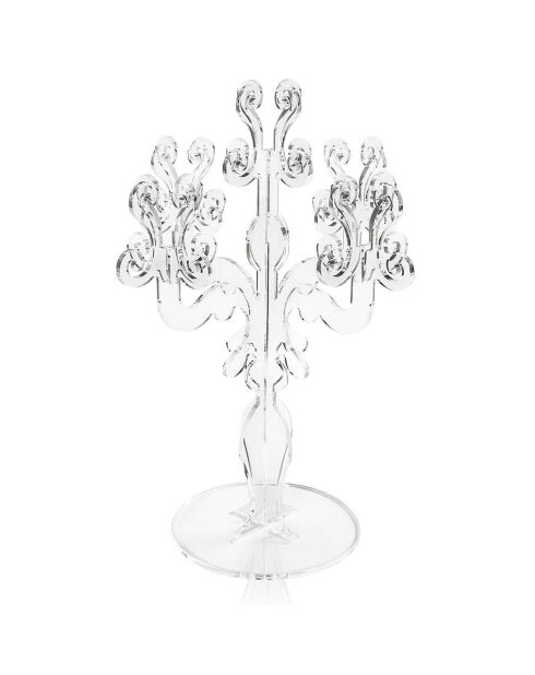 Chandelier Vittoriale transparent - 46x46x73 cm