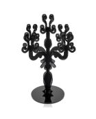 Chandelier Vittoriale transparent/noir - 46x46x73 cm