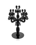 Chandelier Vittoriale transparent/noir - 36x36x50 cm