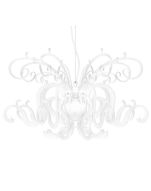 Lustre Super Gorgon blanc - 150x150x87 cm
