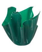 Vase Drappeggi transparen foncé - 22x22x21 cm