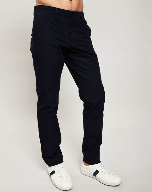 Pantalon chino bleu dusk