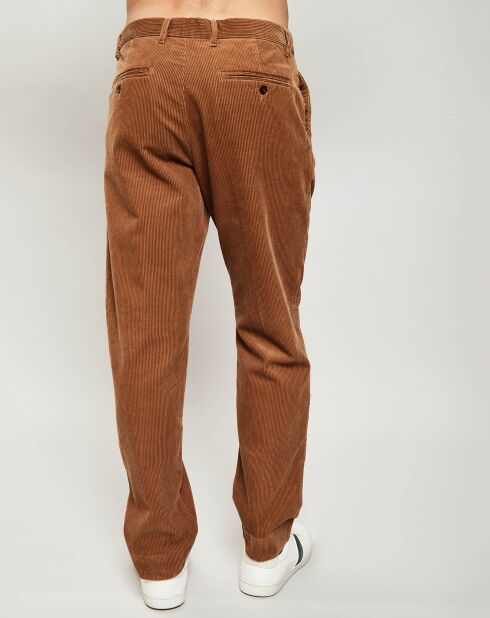 Pantalones de pana de nogal tostado