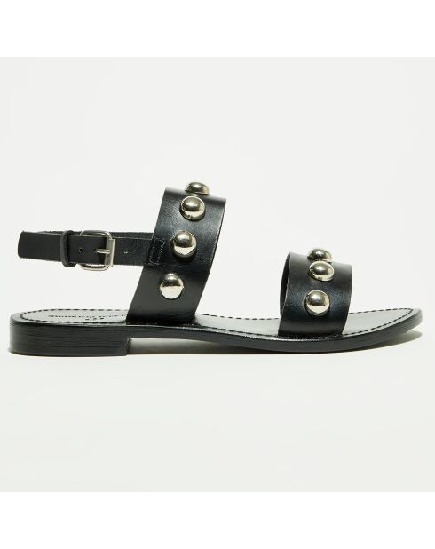 Sandales en Cuir Yaha noires